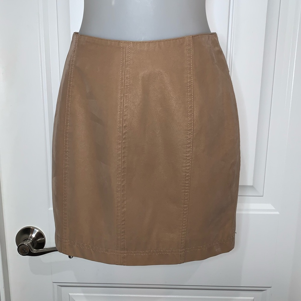 Free People Suede Skirt